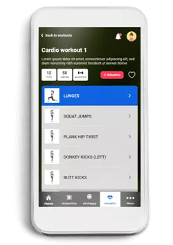 Take a look at our Simaktiv workouts